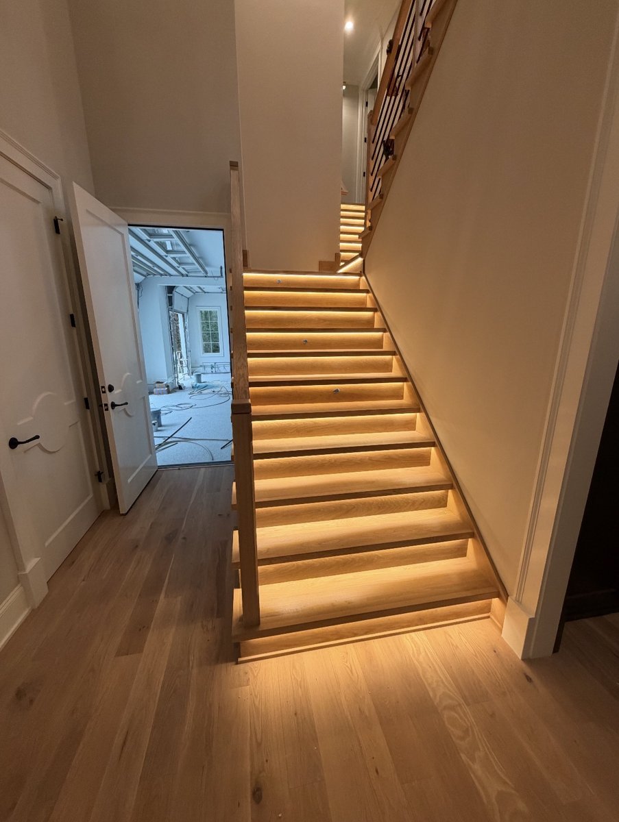 Stair strip lighting